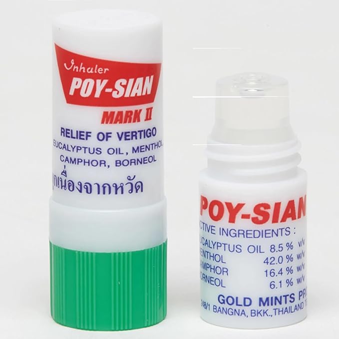 POY-SIAN Mark II Menthol Aromatherapy Nasal 6)