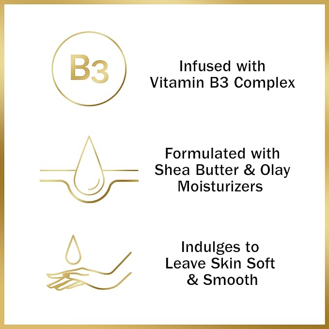 Olay Moisture Outlast Ultra Moisture Shea B3 Complex 3.75 oz, 8 count