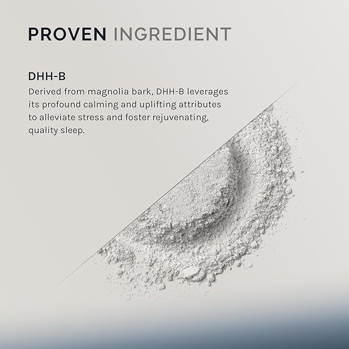 DHH-B Mood Support Supplement, Magnolia Bark Extract with Honokiol, Sleep Aid, Promotes Relaxation, Calm, Stress Relief, 30 Capsules (1 Month Supply)