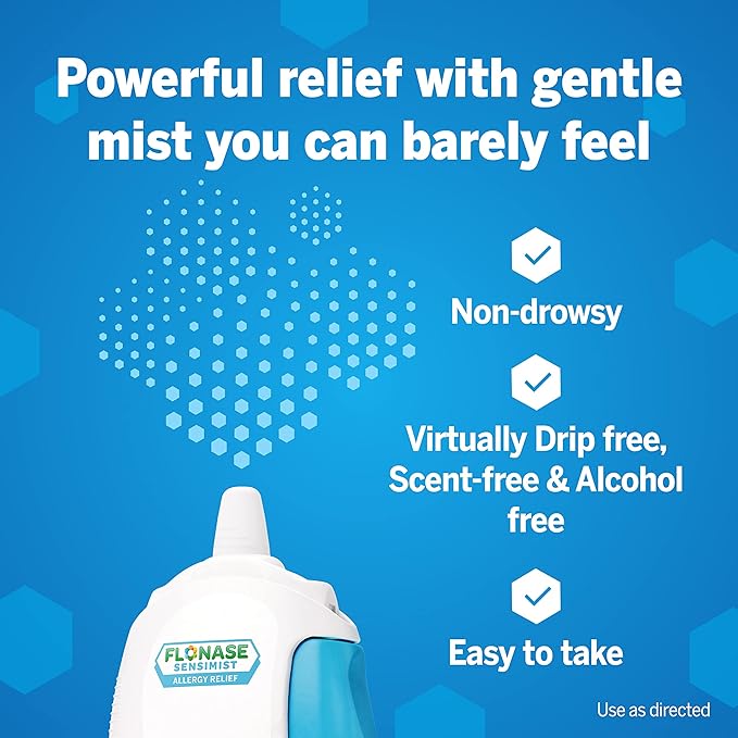 Flonase Sensimist Allergy Relief Nasal Spray 24-Hour Multi-Symptom 120 Sprays