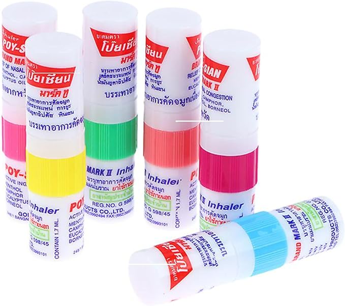 POY-SIAN Mark II Menthol Aromatherapy Nasal 6)