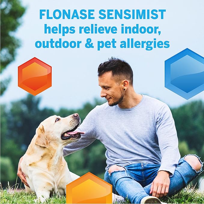 Flonase Sensimist Allergy Relief Nasal Spray 24-Hour Multi-Symptom 120 Sprays