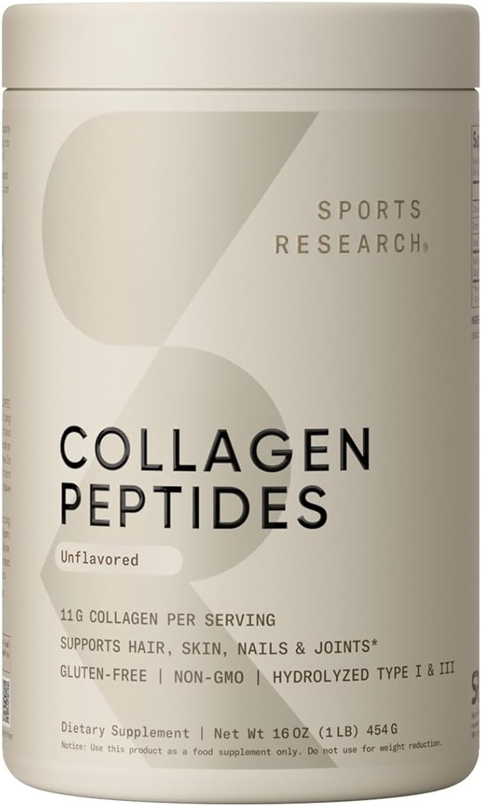 Sports Research Collagen Peptides for Women 1 & 3 Collagen