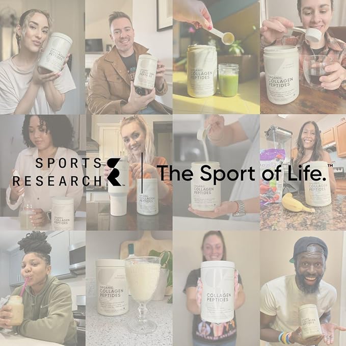 Sports Research Collagen Peptides for Women 1 & 3 Collagen