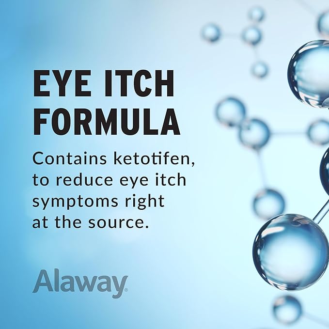 Alaway Antihistamine Eye Drops, Allergy Relief 12 Hours, 0.34 Fl