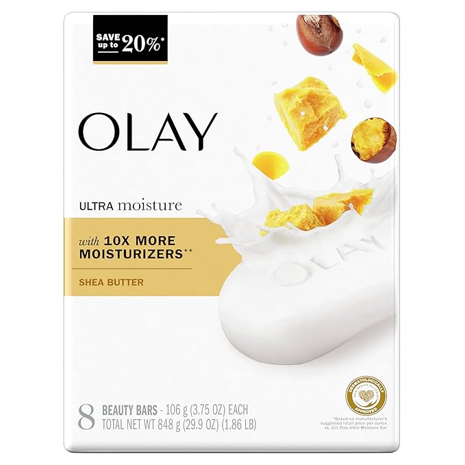 Olay Moisture Outlast Ultra Moisture Shea B3 Complex 3.75 oz, 8 count